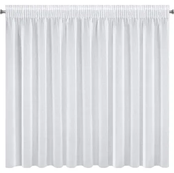 Záclona Eurofirany Elpidia bílá, 350 x 150 cm