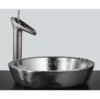 Umyvadlo Měděné poniklované umyvadlo Electra