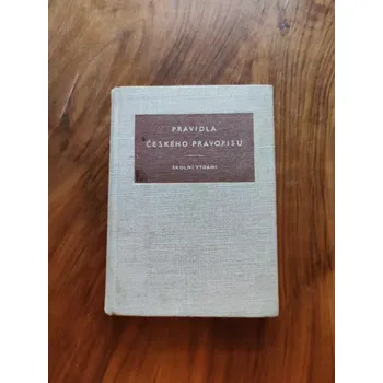 Český jazyk Pravidla českého pravopisu (Pravidla českého pravopisu)