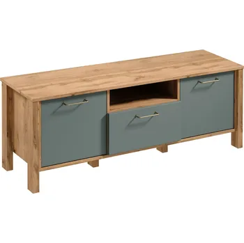 Televizní stolek GALA Televizní stolek INDIGO RTV1S Zvolte provedení: Zelená - Dub wotan