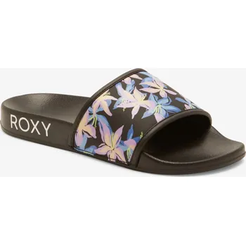 Dámské pantofle Roxy Pantofle Roxy, Slippy IV black/boysenberry 2024 dámské Velikost: EUR37