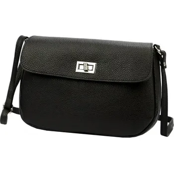 Kožená kabelka Luka 24-008 DOLLARO - černá