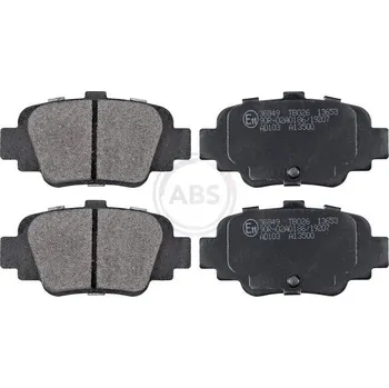 Brzdová destička Sada brzdových destiček, kotoučová brzda A.B.S. 36849