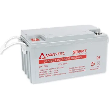 Záložní baterie Smart Heavy 12V,65Ah - akumulátor SH12-65, životnost 6-10 let 2308-232