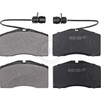 Brzdová destička Sada brzdových destiček, kotoučová brzda A.B.S. 37266