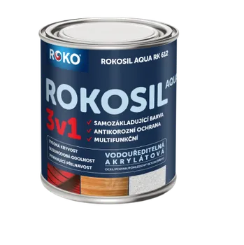 Lak na dřevo lak ROKOSIL AQUA 3v1 RK612 DECO transparent - 0,95l