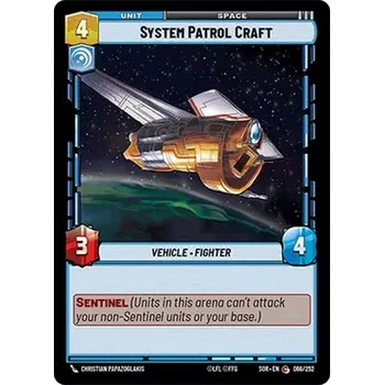 Sběratelská karetní hra System Patrol Craft 066/252 - Spark of Rebellion Typ karty: Standard