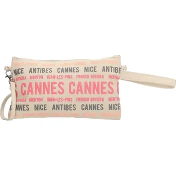 Kabelka Dámská textilní kabelka PE-Florence Cities 17249 – béžová, stylová a praktická, vhodná i jako kosmetická taštička | Cooltovka.cz