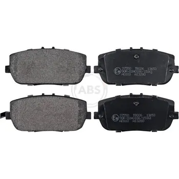 Brzdová destička Sada brzdových destiček, kotoučová brzda A.B.S. 37550