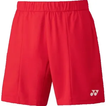 Badmintonové kraťasy Yonex 15138 pánské červené