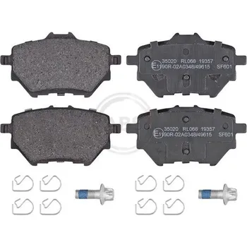 Brzdová destička Sada brzdových destiček, kotoučová brzda A.B.S. 35020