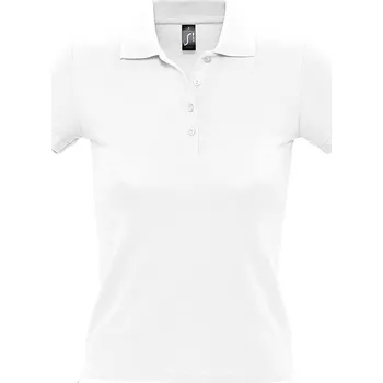 Dámská košile SOĽS People Dámská polokošile SL11310 Bílá 3XL