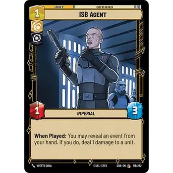 Sběratelská karetní hra ISB Agent 176/252 - Spark of Rebellion Typ karty: Standard