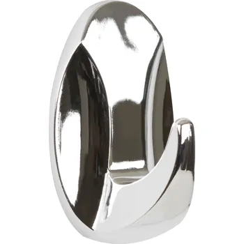 Věšák Walteco Samolepicí háček QF2, plast, chrom