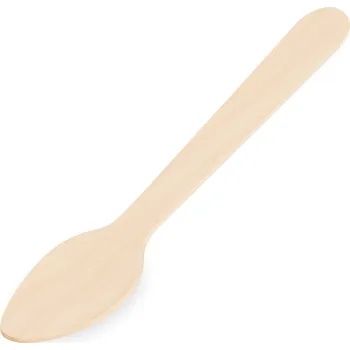 Jednorázové nádobí Kávová lžička (dřevěná FSC 100%) 11cm 100 ks