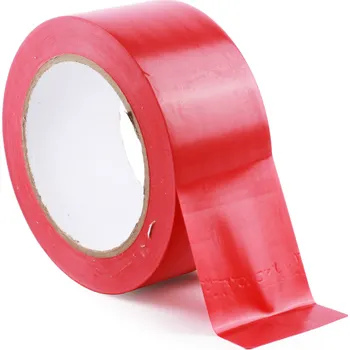 Výstražná páska Vyznačovací podlahová páska červená Standard VP1 50 mm x 33 m - Kód: 05344