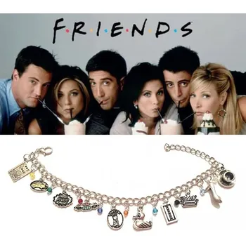 Seriál náramek s přívěsky Friends (Přátelé)