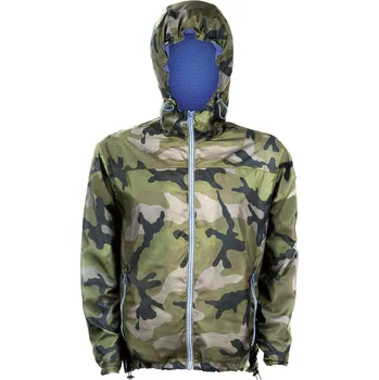 Dámský bomber SOĽS Skate Dámská větrovka SL01171 Camo / Royal blue M