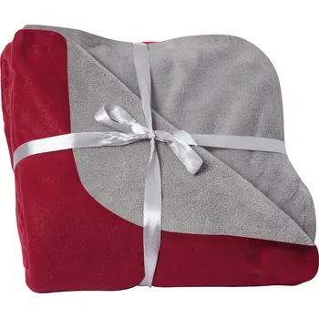 Pikniková deka L-Merch Fleecová deka 180 x 130 cm NT1530 Red 180 x 130 cm