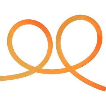 LED páska LED NEON FLEX ORANŽOVÁ 12W/m, 24V, IP20, 360°, průměr 25mm, balení 10m