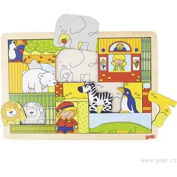 Puzzle Puzzle s pozadím – Moje malé ZOO