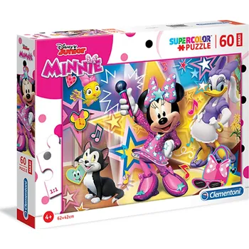 Clementoni Puzzle - Disney: Minnie - 60 dílků MAXI