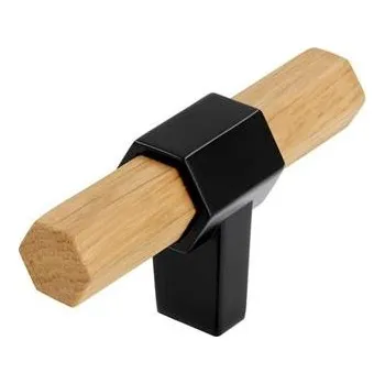 Nábytkové kování Moderní dřevěná knopka SIRO S677-68 HZ55PB12