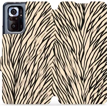 Pouzdro na mobilní telefon Flipové pouzdro Mobiwear - Xiaomi Redmi Note 10 Pro - VA52S V koruně stromu (Knížkové flip pouzdro, obal, kryt na mobil Xiaomi Redmi Note 10 Pro - VA52S V koruně stromu, materiál Umělá kůže + TPU - ochrana 360°, stojánek, silikonová vanička, magnetické)