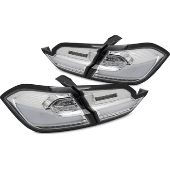 Zadní světlomet TUNING-TEC Zadní světla Ford Fiesta MK8 17-21 HATCHBACK LED chrom