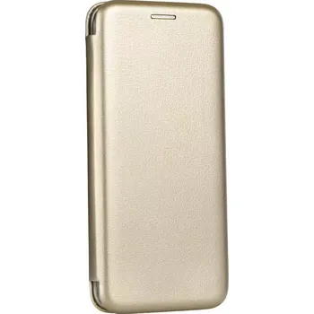 Pouzdro na mobilní telefon Otevírací flipové pouzdro Coolcase Elegance na mobil Samsung Galaxy A14 5G / LTE zlatavé (Knížkové vyklápěcí flip pouzdro Kabura Book Forcell Elegance na mobilní telefon Samsung Galaxy A14 5G / LTE zlatavé)
