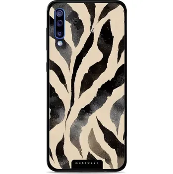 Pouzdro na mobilní telefon Lesklý kryt Mobiwear Glossy - Samsung Galaxy A50 - GA53G Zebří (Prémiové lesklé pouzdro, obal, kryt Mobiwear Glossy na mobil Samsung Galaxy A50 - GA53G Zebří, materiál Plast + TPU silikon - krytí po všech stranách, neošoupatelný potisk, tenké provedení,)