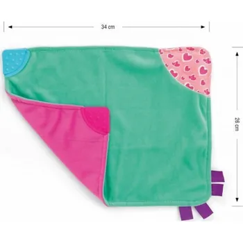 plyšák Milly Mally Plyšová deka - Blanky - 14325 RŮŽOVÁ