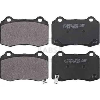 Brzdová destička Sada brzdových destiček, kotoučová brzda A.B.S. ABS35052