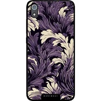 Pouzdro na mobilní telefon Lesklý kryt Mobiwear Glossy - Xiaomi Redmi 7A - GA46G Fialové rostliny (Prémiové lesklé pouzdro, obal, kryt Mobiwear Glossy na mobil Xiaomi Redmi 7A - GA46G Fialové rostliny, materiál Plast + TPU silikon - krytí po všech stranách, neošoupatelný potisk,)