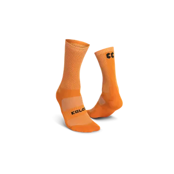 Pánské ponožky KALAS Z3 | Cyklo ponožky vysoké Verano | orange | Velikost: 40-42