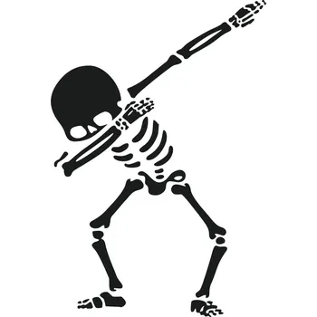 samolepka Samolepka Dancing skeleton