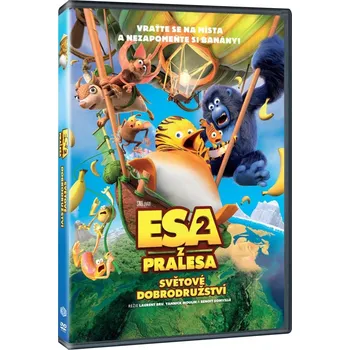 DVD film Esa z pralesa 2: Světové dobrodružství (2023) DVD