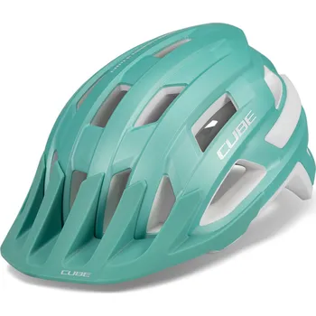 Cyklistická přilba Cube helma ROOK silver mint - 52-57 cm / M