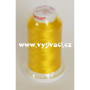 Nit vyšívací nit Gunold Sulky žlutá 1187, návin 1000m, viskóza Jednotka: 1 kón návin 1000m
