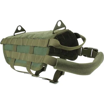 ANAREUS Taktická vesta/postroj pro psa - Zelená - L