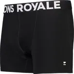 trenky MONS ROYALE HOLD 'EM SHORTY MERINO BOXER black Velikost: S