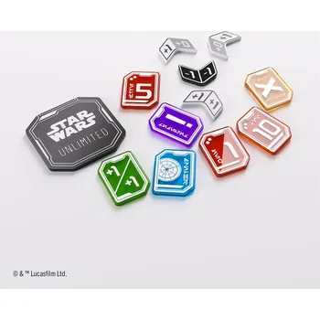 Příslušenství k deskovým hrám Gamegenic Star Wars: Unlimited Acrylic Tokens