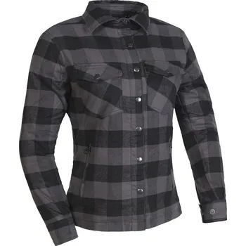 Moto bunda M-B-W MBW MONTANA GREY LADY FLANELOVÁ KOŠILE 38