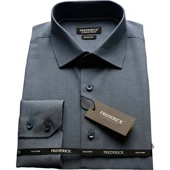 Pánská košile Pánská košile s dlouhým rukávem - střih SLIM - vzor F293 - 39