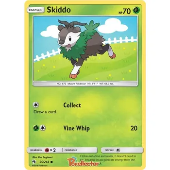 Sběratelská karetní hra Skiddo 035/214 - Lost Thunder Typ karty: Non-Holo