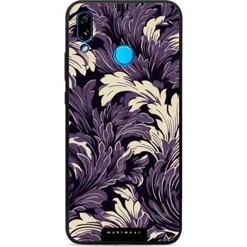 Pouzdro na mobilní telefon Lesklý kryt Mobiwear Glossy - Huawei P20 Lite - GA46G Fialové rostliny (Prémiové lesklé pouzdro, obal, kryt Mobiwear Glossy na mobil Huawei P20 Lite - GA46G Fialové rostliny, materiál Plast + TPU silikon - krytí po všech stranách, neošoupatelný potisk,)