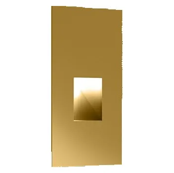 Wever & Ducré Vestavné nástěnné svítidlo Stripe Barva: Zlatá, Rozměr: V: 70 mm, Š: 35 mm 3054A1G4