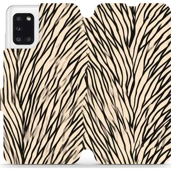 Pouzdro na mobilní telefon Flipové pouzdro Mobiwear - Samsung Galaxy A31 - VA52S V koruně stromu (Knížkové flip pouzdro, obal, kryt na mobil Samsung Galaxy A31 - VA52S V koruně stromu, materiál Umělá kůže + TPU - ochrana 360°, stojánek, silikonová vanička, magnetické zavírání)