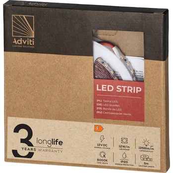 LED páska ORNO LED ASN2835-120 Samsung - kvalitní 5m, světelný LED pásek SMD2835 bez izolace, 600x LED, 60W, IP20, svit bílá, neutrální a teplá Barva: Bílá studená