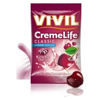 Bonbon Vivil Creme life višeň bez cukru 90g